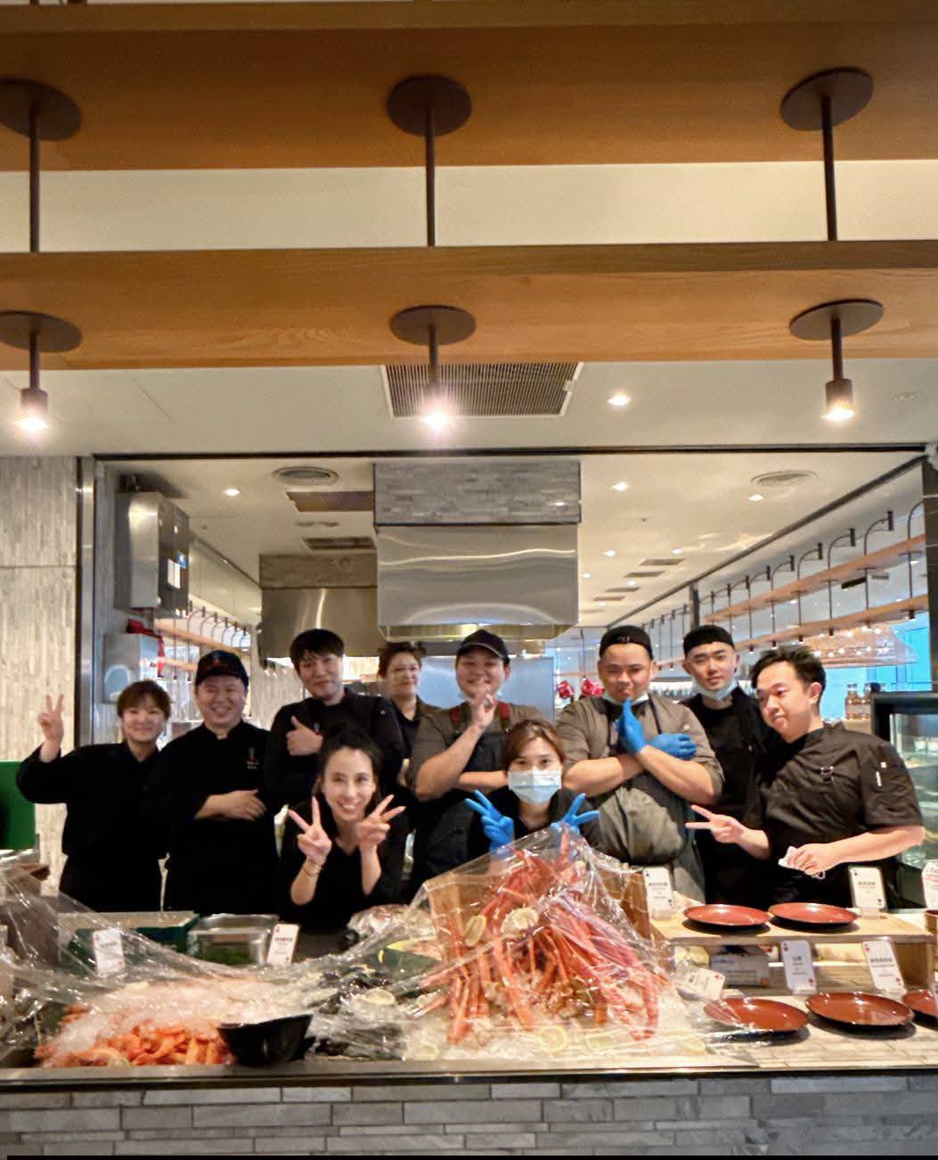 主廚團隊飯店進駐大合照